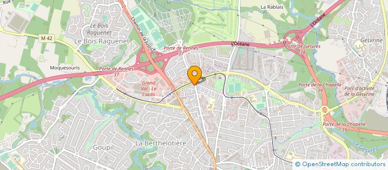 localisation de l'entreprise LES TI CANAILLOUX à NANTES