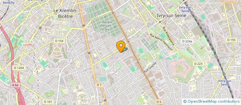 localisation de l'entreprise LES TI'MINOIS  IVRY-SUR-SEINE