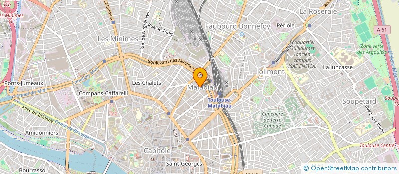localisation de l'entreprise LES TILLEULS à TOULOUSE