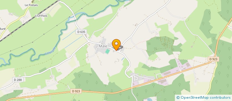 localisation de l'entreprise LES TILLEULS à VAL-AU-PERCHE