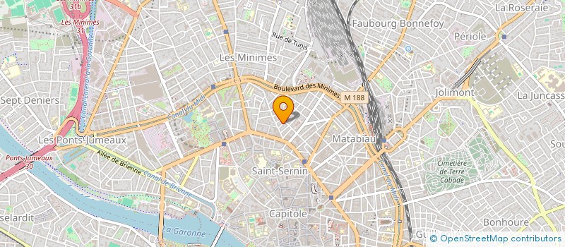 localisation de l'entreprise LES TILLEULS à TOULOUSE