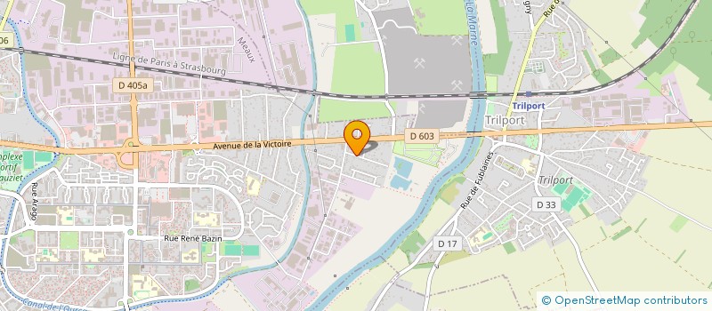 localisation de l'entreprise LES TILLEULS à MEAUX