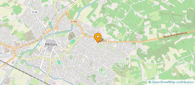 localisation de l'entreprise LES TILLEULS  PERTUIS