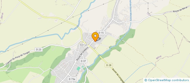 localisation de l'entreprise LES TIMBRES  BERAT