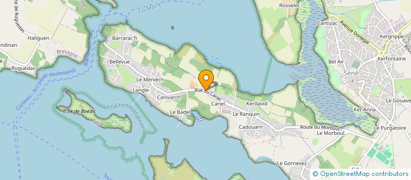 localisation de l'entreprise LES TIMONIERS à SENE