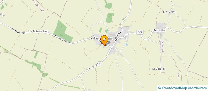 localisation de l'entreprise LES TIREURS DE LA VOIE ROMAINE  LAIN