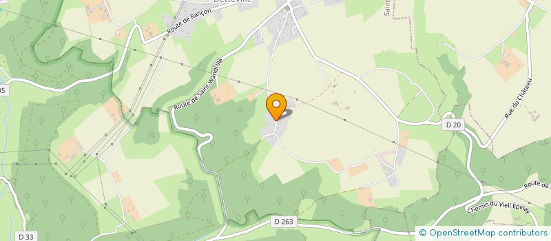 localisation de l'entreprise LES TISSERANDS  SAINT MARTIN DE L'IF