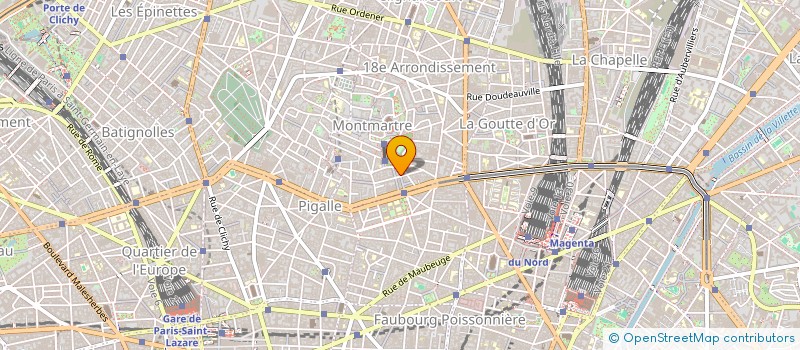 localisation de l'entreprise LES TISSUS SAINT PIERRE  PARIS