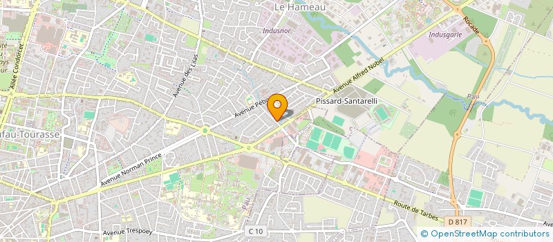 localisation de l'entreprise LES TITOU'N'ETTES à PAU