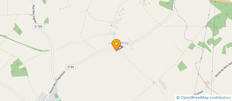 localisation de l'entreprise LES TOBLATS  CIVRAY