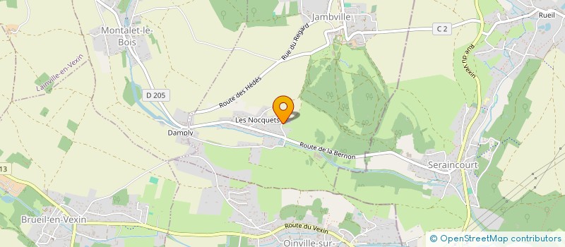 localisation de l'entreprise LES TOITS D'ANTONIN  JAMBVILLE