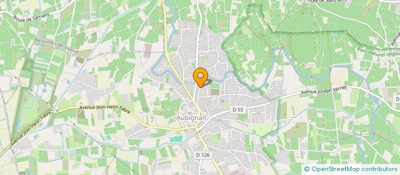 localisation de l'entreprise LES TOITS D ISA  AUBIGNAN