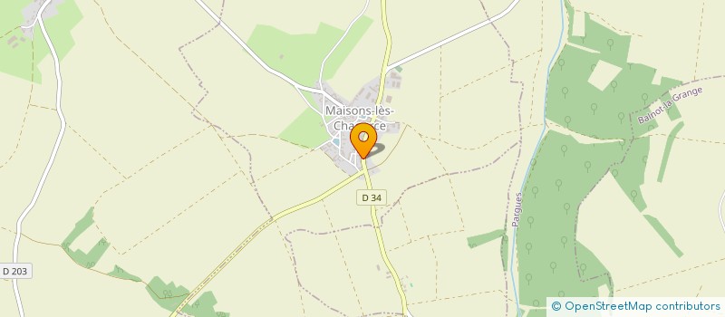 localisation de l'entreprise LES TOITS DE DYLAN  MAISONS-LES-CHAOURCE