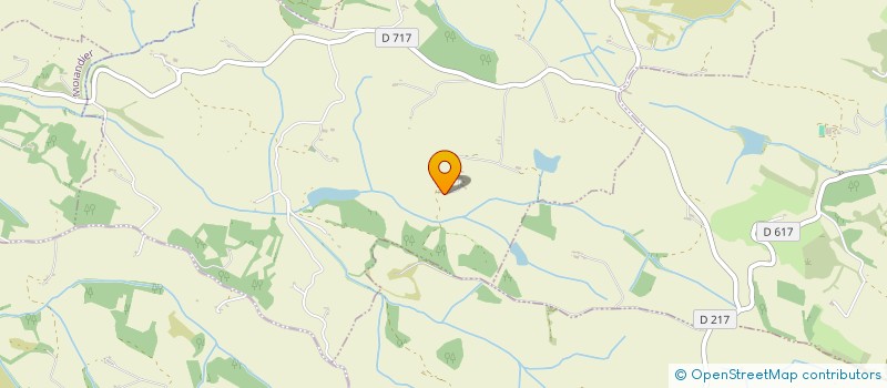 localisation de l'entreprise LES TOITS DE L'AUDE  MEZERVILLE