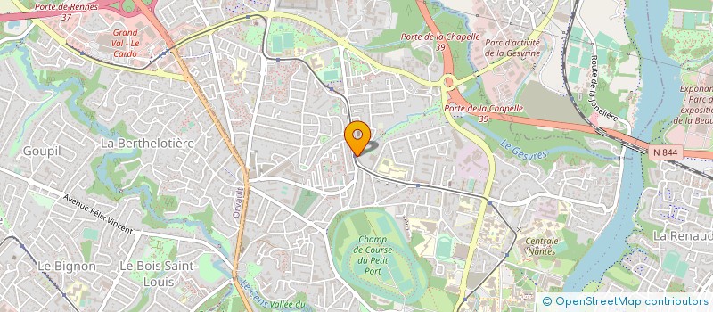 localisation de l'entreprise LES TOITS DE L ESTUAIRE à NANTES