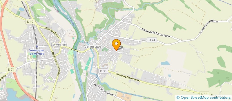 localisation de l'entreprise LES TOITS DE L'IMMO 31 à VENERQUE