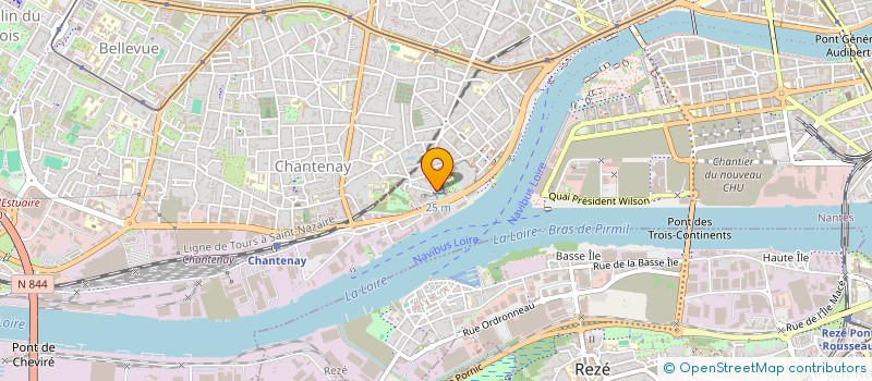 localisation de l'entreprise LES TOITS DE MIMOSA  NANTES