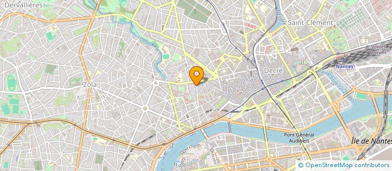 localisation de l'entreprise LES TOITS DE SAINT FELIX  NANTES