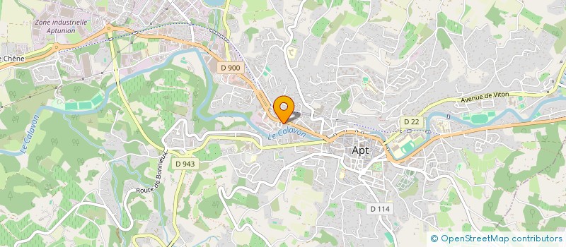localisation de l'entreprise LES TOITS DU LUBERON DIFFUSION  APT