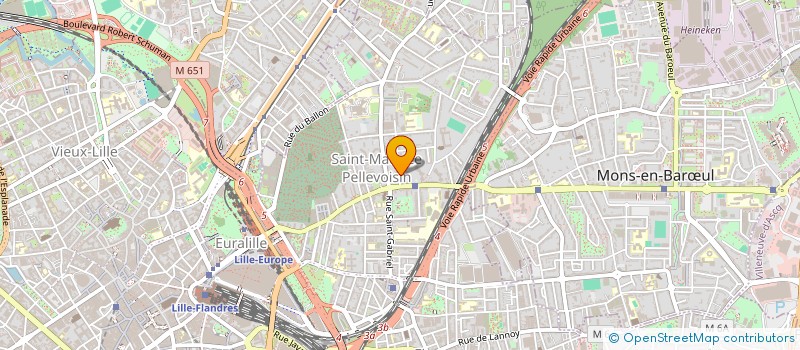 localisation de l'entreprise LES TOITS LIES HABITAT PARTAGE à LILLE