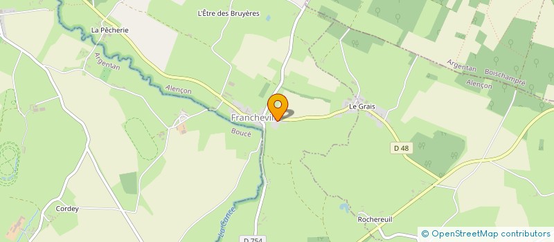 localisation de l'entreprise LES TOITURES JAJOLEENNES à BOISCHAMPRE