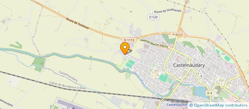 localisation de l'entreprise LES TOLIERS à CASTELNAUDARY