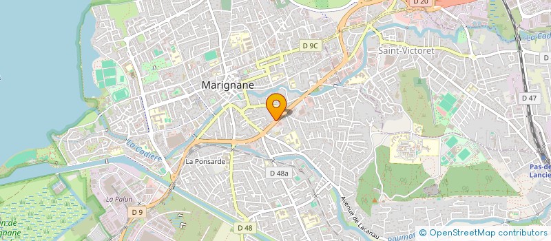 localisation de l'entreprise LES TONNELIERS  MARIGNANE