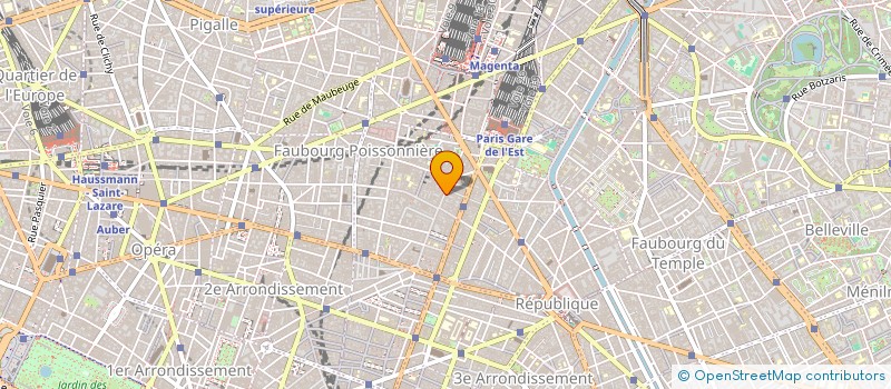 localisation de l'entreprise LES TONTONS  PARIS