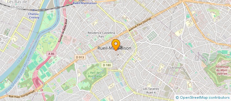 localisation de l'entreprise LES TONTONS à RUEIL-MALMAISON