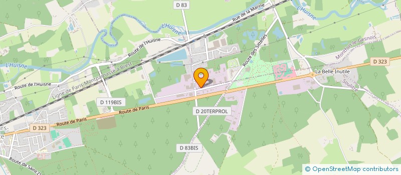 localisation de l'entreprise LES TONTONS FLOCKERS  MONTFORT-LE-GESNOIS