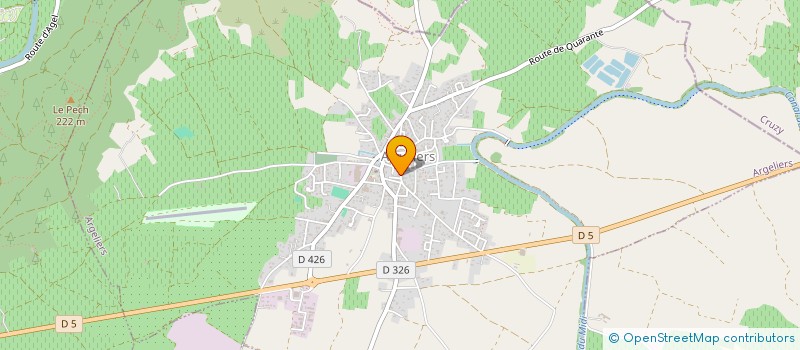 localisation de l'entreprise LES TONTONS MUSIKO'S  ARGELIERS