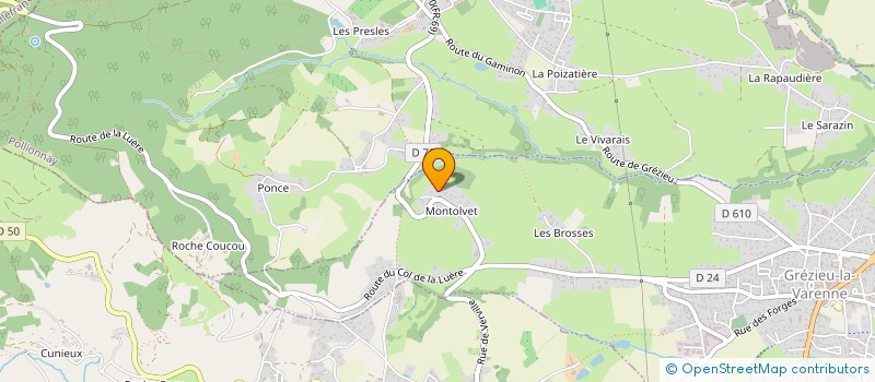 localisation de l'entreprise LES TONTONS NETTOYEURS à GREZIEU-LA-VARENNE