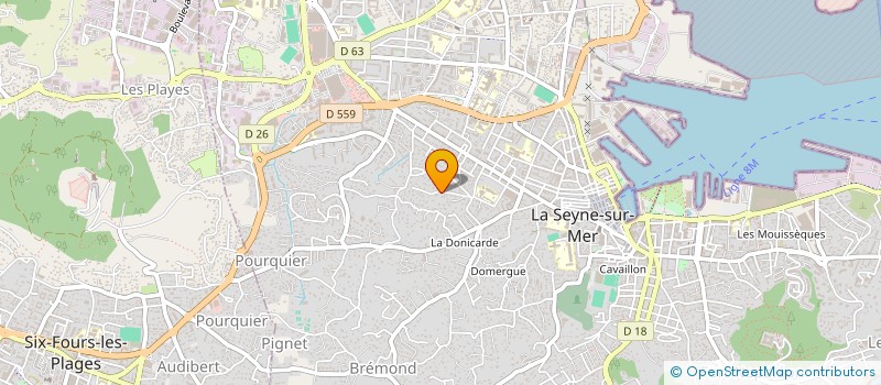 localisation de l'entreprise LES TONTONS SEYNOIS à LA SEYNE-SUR-MER