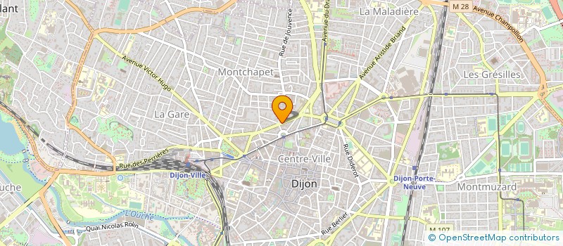 localisation de l'entreprise LES TONTONS SOIFFEUX à DIJON