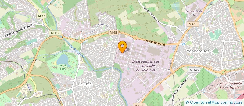 localisation de l'entreprise LES TONTONS TRUQUEURS  VENDARGUES