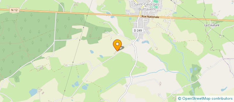 localisation de l'entreprise LES TOPINAMBOURS  SAINT-GEORGES-BUTTAVENT