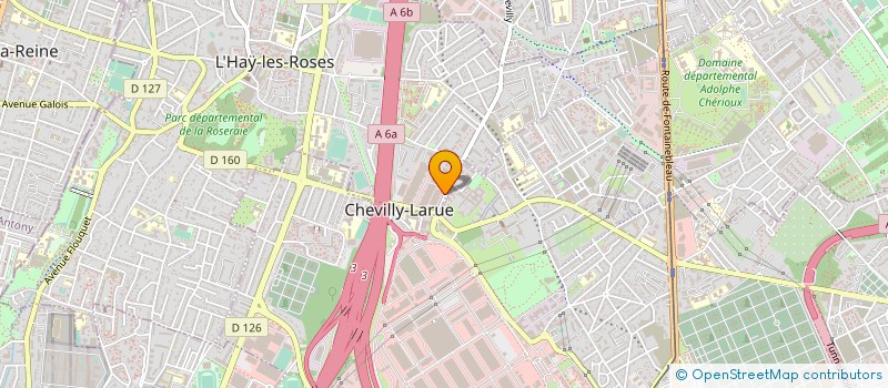 localisation de l'entreprise LES TOQUES CONCEPTS  L'HAY-LES-ROSES