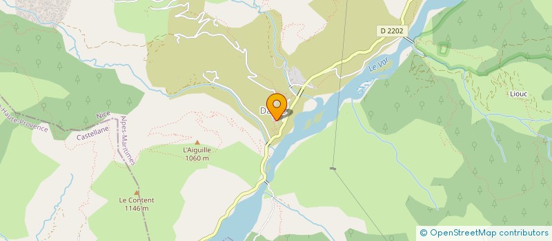 localisation de l'entreprise LES TOQUES CRUS  DALUIS