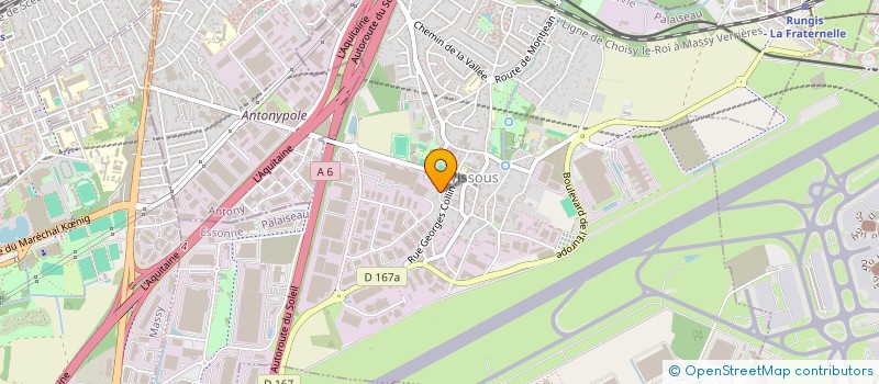 localisation de l'entreprise LES TOQUES DE CUISINE à WISSOUS