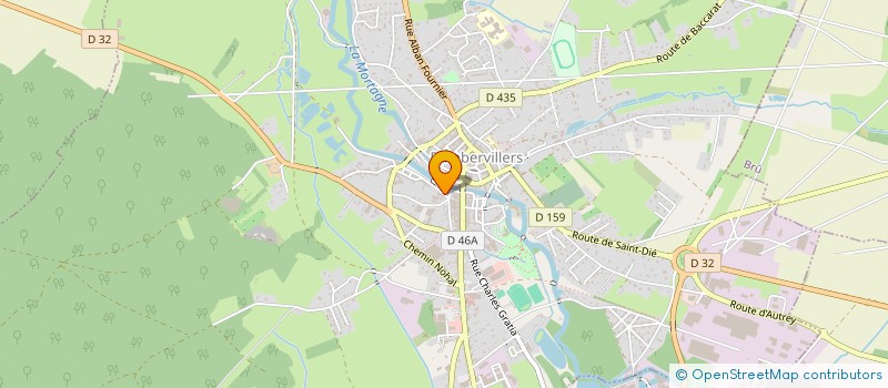 localisation de l'entreprise LES TOQUES DU GOUT à RAMBERVILLERS