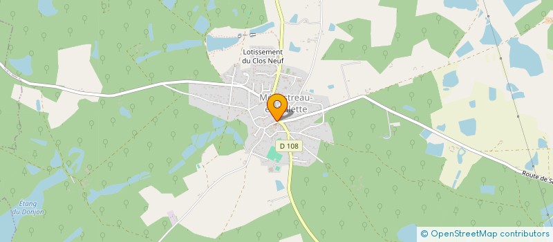 localisation de l'entreprise LES TOQUES DU LOIRET à MENESTREAU-EN-VILLETTE