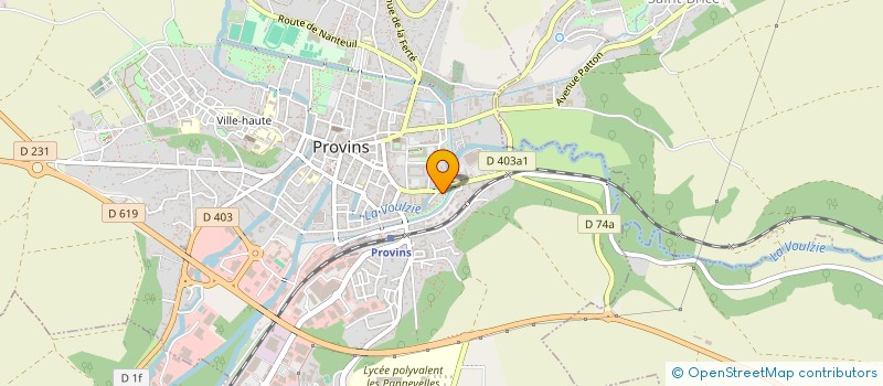 localisation de l'entreprise LES TOQUES PROVINOISES à PROVINS