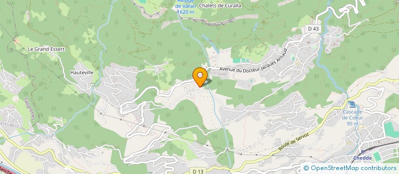 localisation de l'entreprise LES TORNADES BLANCHES  PASSY