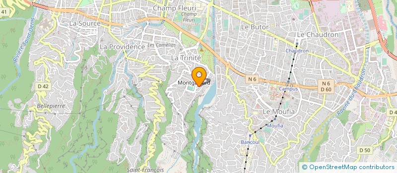 localisation de l'entreprise LES TORTUES à SAINT-DENIS
