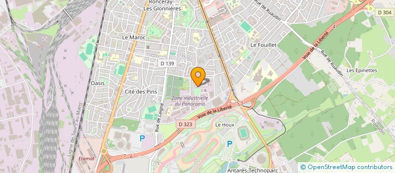 localisation de l'entreprise LES TOTA'LEMANS RAID à LE MANS