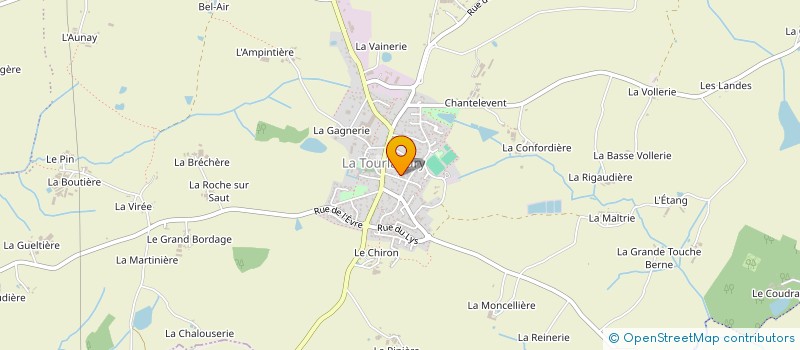 localisation de l'entreprise LES TOTALLY'S MAUGES à CHEMILLE-EN-ANJOU