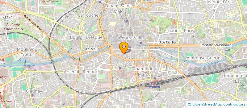 localisation de l'entreprise LES TOTOS  RENNES