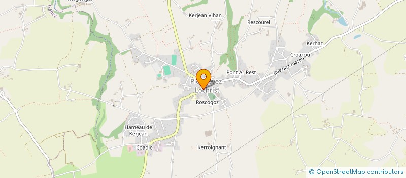 localisation de l'entreprise LES TOUCHE-A-TOUT  LANHOUARNEAU