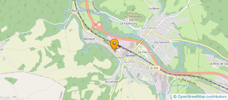 localisation de l'entreprise LES TOUILLEURS D IDEES  ARCHETTES