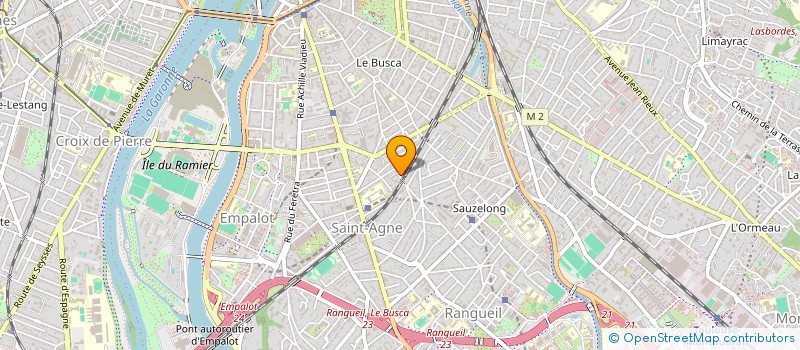 localisation de l'entreprise LES TOULOUREINES à TOULOUSE
